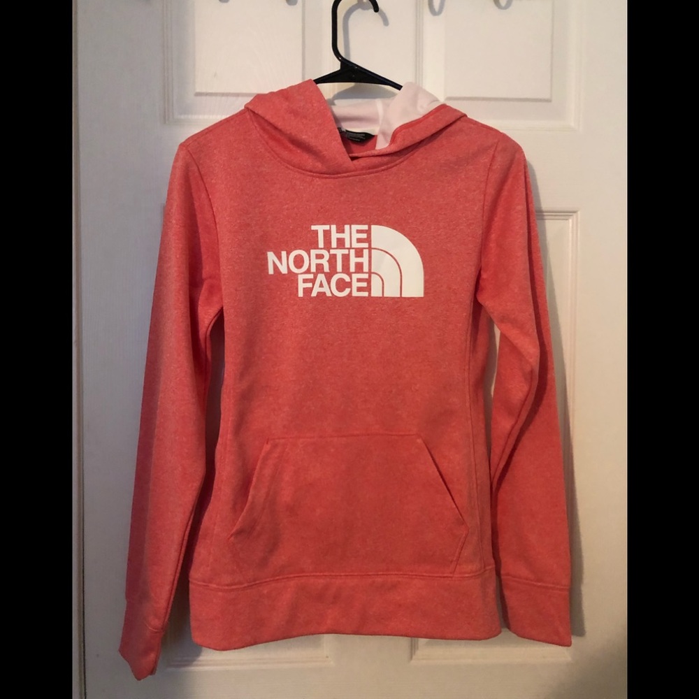 Neon Pink The North Face Hoodie